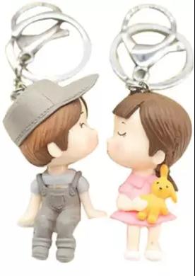 Trendy-Romantic-Cute-Cartoon-Lovers Key Chain